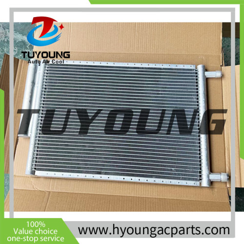 Universal air conditioner Condenser with built-in filter size 14x20 cm TUYOUNG auto ac condenser with receiver drier