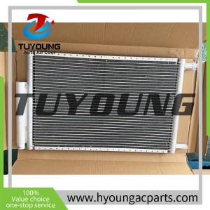 Universal air conditioner Condenser with built-in filter size 14x22 cm TUYOUNG auto ac condenser with receiver drier