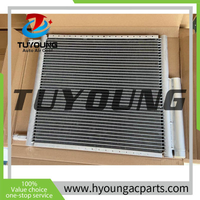 Universal air conditioner Condenser with built-in filter size 16x18 cm TUYOUNG auto ac condenser with receiver drier