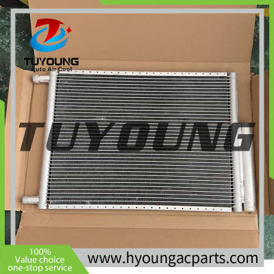 Universal air conditioner Condenser with built-in filter size 16x22 cm TUYOUNG auto ac condenser with receiver drier