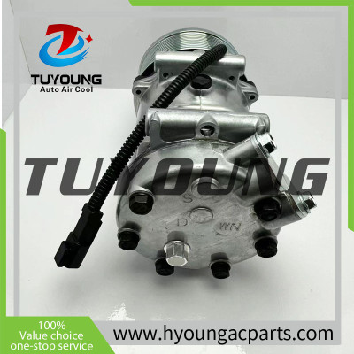 Caterpillar vehicle air conditioner compressor Sanden SD7H15 6095 372-9295 3729295