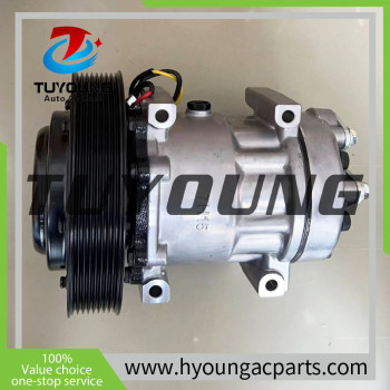 SD7H15 6193 Auto ac compressor for VOLVO Caterpillar Mack TRUCK  20587125 85000458 6KS820803