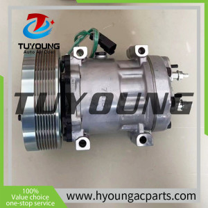 7H15 709 4250 324-9711 auto ac compressor for Caterpillar Off-Road Volvo Freightliner 3249711 270124760 vehicle air pump