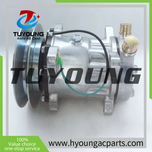Auto aircon ac compressor  sanden 7H15 U 4745 24V R134A 1pk