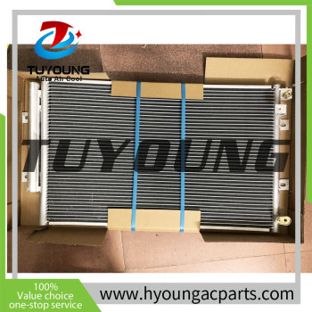 Volvo bagger Car Ac Condenser size 675*400 mm, TUYoung brand new, superior quality