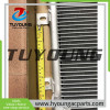 Volvo bagger Car Ac Condenser size 675*400 mm, TUYoung brand new, superior quality