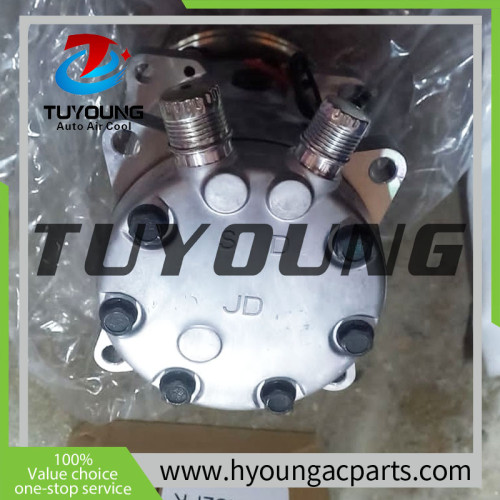 long service life Steel and Aluminum Material auto AC compressor for JCB excavator F25/20010 F2520010