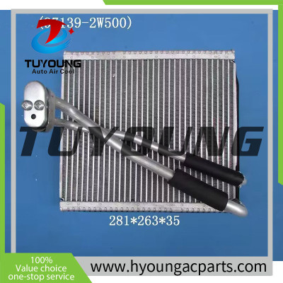 971392W500 Auto air conditioning Evaporators Hyundai Santa FE 2012 -2015 cooling coil size 281X263X35MM