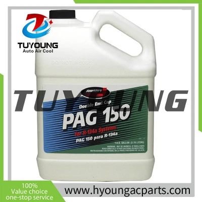 OIL PAG 150 Auto air conditioning compressors oil R134A, lubricant oil, refrigerant oil 4L ( 1 gallon) / iron bottle