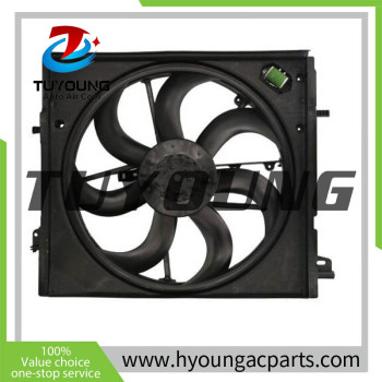 214814EB0A auto ac cooling fan Nissan Qashqai with radiator Radiator Cooling Fan 21481-DF30A Renault Kadjar