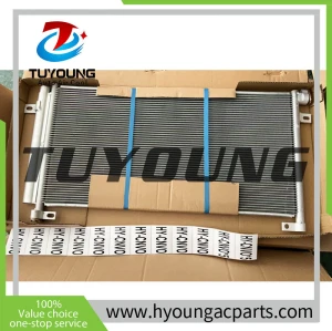 auto air conditioner Condensers Volvo truck ac condensers size 710 mm*330 mm