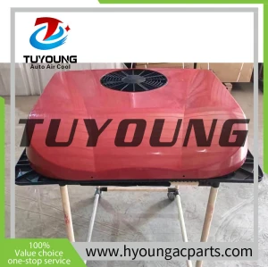 Roof air conditioner universal vehicle ac underdash single cooling red color