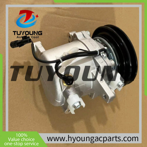 TUYOUNG auto air conditioner compressor SV07E KUBOTA tractor 3C581-50062 3C58150062 RD45193900 RD451-93900 447260-5781