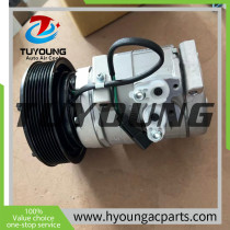 China produce high quality copper material Caterpillar automobile air conditioning compressor 24v,brand new auto ac compressor