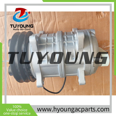 TM16 TM16HD HS China auto parts ac compressors 488-46204 48846204 10356204 10056204 12V 140mm 2 groove/ 2pk TUYOUNG