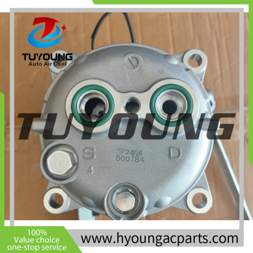 TM16 TM16HD HS China auto parts ac compressors 488-46204 48846204 10356204 10056204 12V 140mm 2 groove/ 2pk TUYOUNG