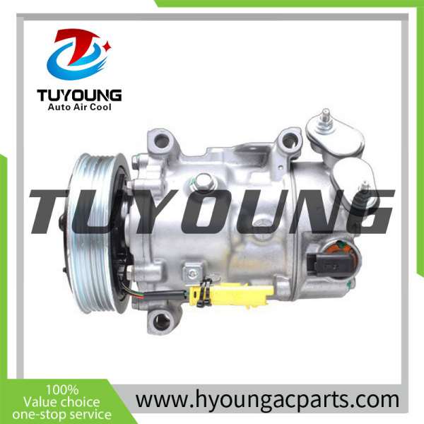 SD6C12 Auto AC Compressor for CITROËN C4 Cactus 1.6 (1560ccm) Diesel 9802501780