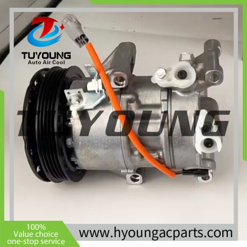 TUYOUNG 5TSE10C auto ac compressor TOYOT YARIS 883100D420 HY-AC2438 248300-3200 DCP50250 447150-3680 447260-4200 8FK 351 002-401