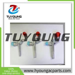 Automobile Air Conditioning Refrigeration Repair Tools Connector Adapter Coupler Tube Head