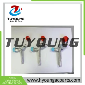 Automobile Air Conditioning Refrigeration Repair Tools Connector Adapter Coupler Tube Head