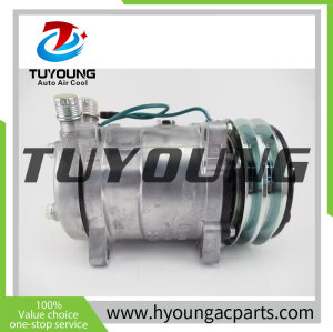 SD5H14 Auto AC Universal Conditioner CO 5355 A/C Compressor  SD5H14 SANDEN 8163 SANDEN 4652 40405003 CO 5355 14-SD4506