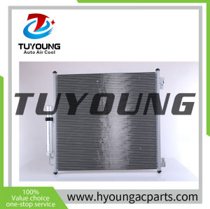 LR034503 Auto Air Conditioning Condenser 590mm * 600mm * 16mm for Land Rover Defender 110