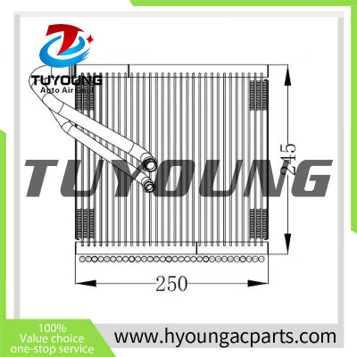 Hot selling favourable price OPEL  Automotive ac evaporator core OPEL MOKKA  13499053