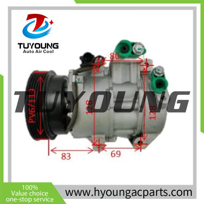 RC.600.274 DV13 car aircon compressor Kia Forte Kia Cerato 1.6L 2002>2009 977011M130 CO 11090C 97701-1M130 977011M130DR