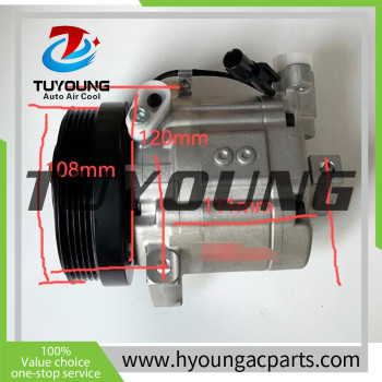 Mitsubishi Pajero 1.8i 2.0 auto air con compressor  MR315377 MR315497 5060215200 5062212871 RC.600.329  506021-5200 506021-5201 506021-5202 506221-2871