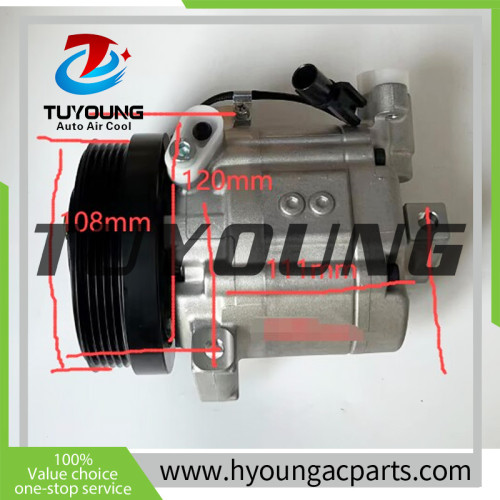 Mitsubishi Pajero 1.8i 2.0 auto air con compressor pump MR315497 5060215200 5062212871 RC.600.329 car ac compressor