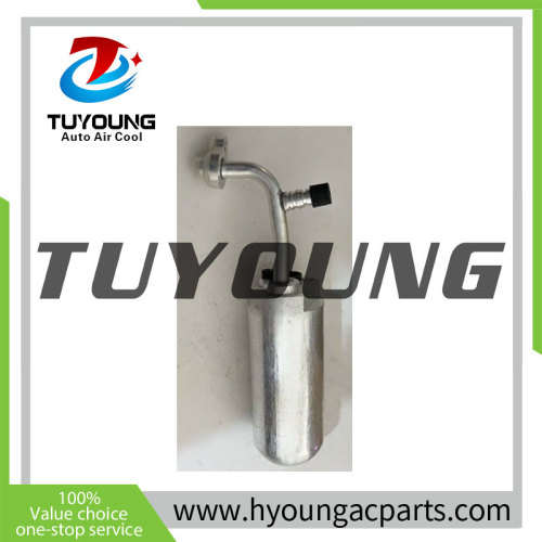 TUYOUNG China manufacture auto Air Conditionier Receiver Drier fit Volvo FH New Truck / Volvo V50 08' (R-134a), 82422923 82693739, HY-GZP213