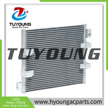 for Mitsubishi Fuso ME733766 3400130 9240586 650586 Auto Air Conditioning Condenser 381*321*16 mm