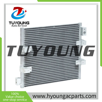 for Mitsubishi Fuso ME733766 3400130 9240586 650586 Auto Air Conditioning Condenser 381*321*16 mm