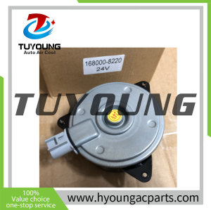 16800-08220 16800 08220 1680008220 for HINO 35T Auto Air Conditioning Radiator Fan Motors 24V
