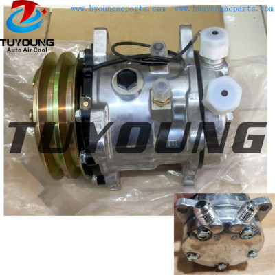 Sanden 5H11 SD 507 Auto ac compressor 24v 2pk 125mm TUYOUNG Auto Air Cool