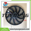 UNIVERSAL 16",  Air in,  24V 160W Condenser Fan