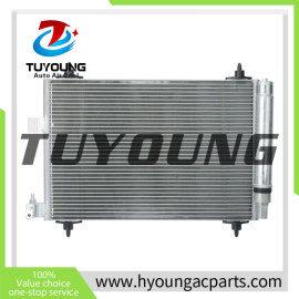 6455gx Auto Air Conditioning Condenser 595*368*20 mm for Peugeot 207