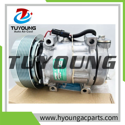 SD7H15 Auto AC Compressor  CLAAS tractor 11200451 SD7H15 4000 0011200451 0011200452 11200451 11200452 11200451