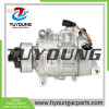 TUYOUNG 4H0260805H auto ac compressor for 6SEU14C  Audi RS7 Base S6 Prestige S7 4.0L 4G0260805F DCP02108