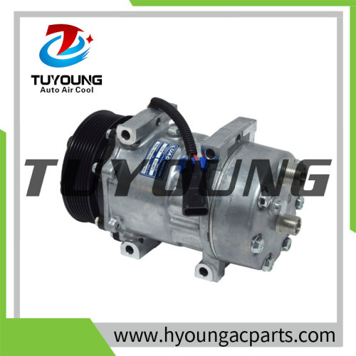 SD7H15 Auto AC Compressor for 2015 Ford 4667 3579878C1 F696001114 F696002114