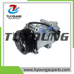 SD7H15 Auto AC Compressor for 2015 Ford 4667 3579878C1 F696001114 F696002114