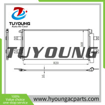 auto AC condenser Mercedes-Benz Actros1996-2010 A9615000054 9615000054 961500005464 9615000154 A9615000154