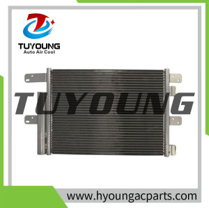 504080822 504238741 Auto Air Conditioning Condenser 440*345*17 mm for EUROCARGO I-III