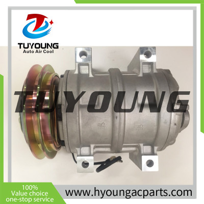 DKS15CH Auto AC Compressor 42W-07-11280 42W0711280 42W 07 11280 Komatsu Wheel Loader:WA115-3, WA70-6