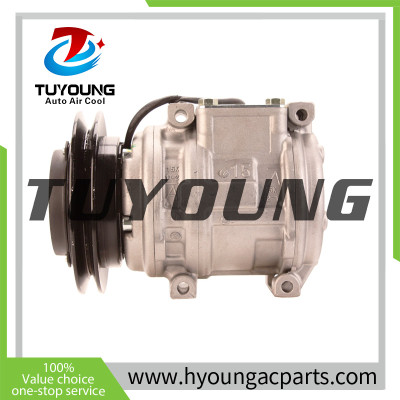 10PA15C ac compressor Toyota Land Cruiser 1990 8831060460 047200-8780 147200-2060 147200-2061 447200-0320 447200-0321 447200-0420