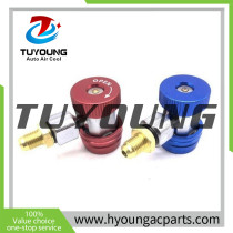 China manufacture auto AC adjustable quick coupler with connection 1/4 SAE