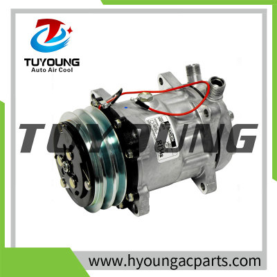 Auto AC Compressor Ford tractor 1993 ABPN83304173 4663 CO 4663 14SD4663 SD7H15 2PK 125MM 12V