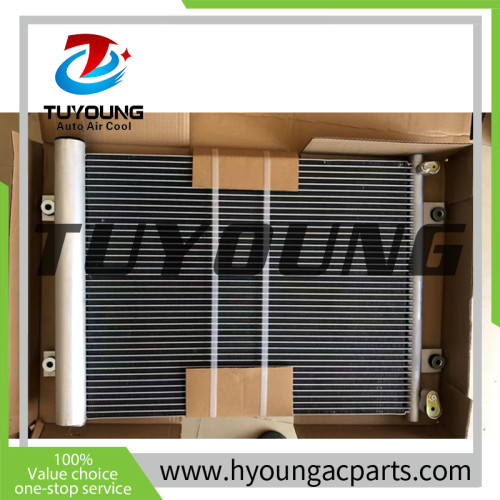 High quality aluminum 20Y8101221 20Y-810-1221 Komastu Excavator auto ac condensers size: 593.5*421* 16mm