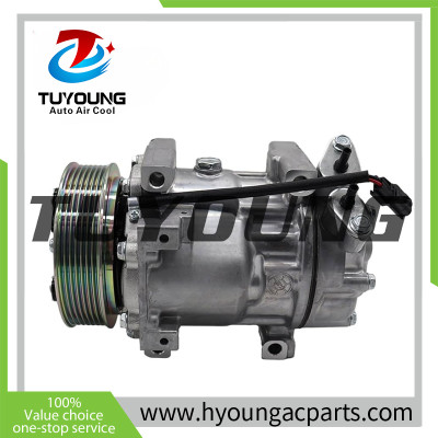 Sanden SD7V16 1815  Auto ac Compressor for Renault duster-compressor 8201018716 6001549991 8200117767