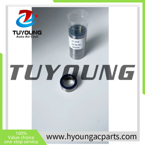 bearing for TOYOTA ac compressors size 52x35x20 mm auto ac compressor clutch bearing HY-ZC189